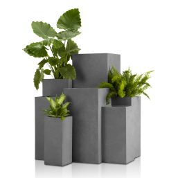 elements concrete planter (square)